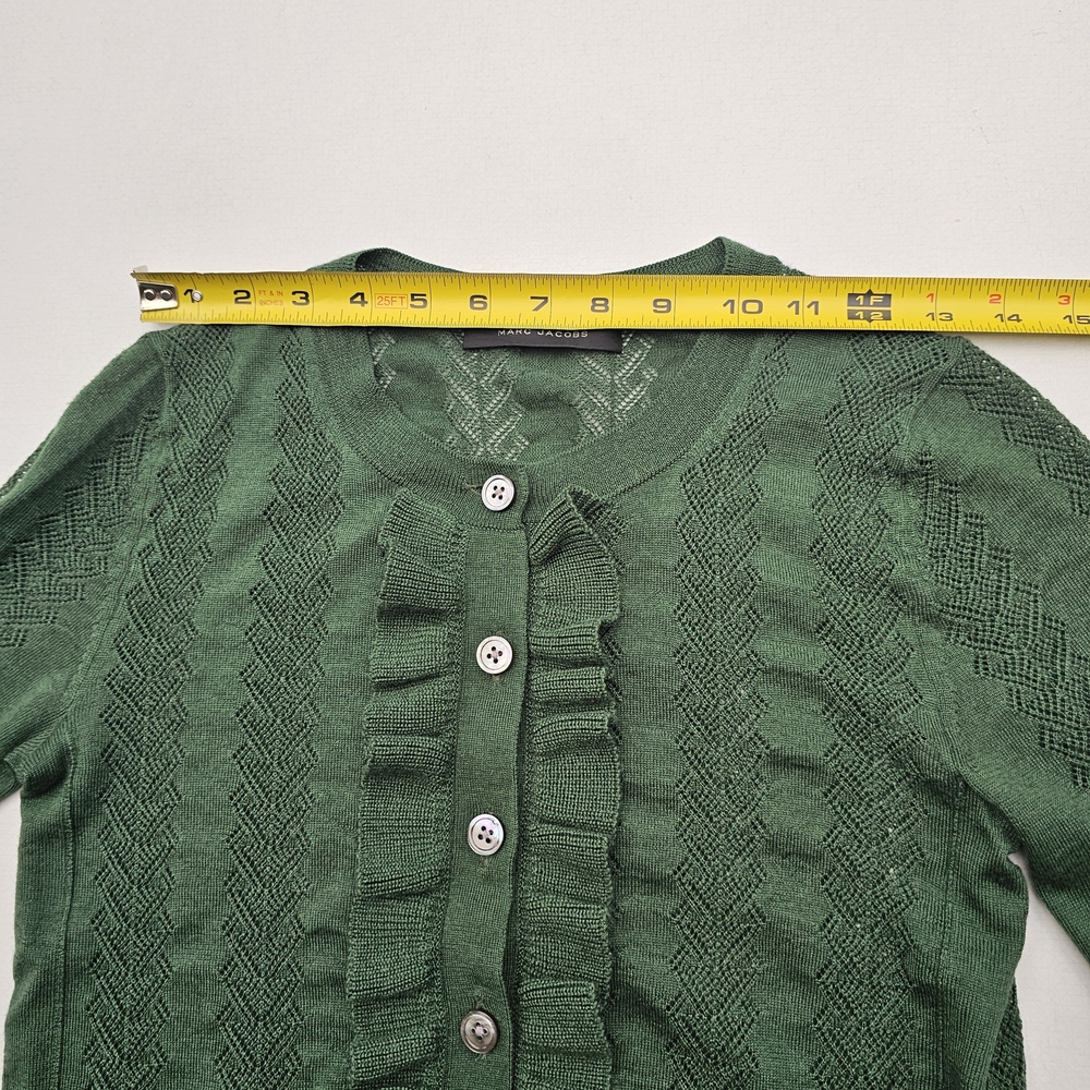 Marc Jacobs Ruffle Button-Up Cardigan - Picture 6 of 10